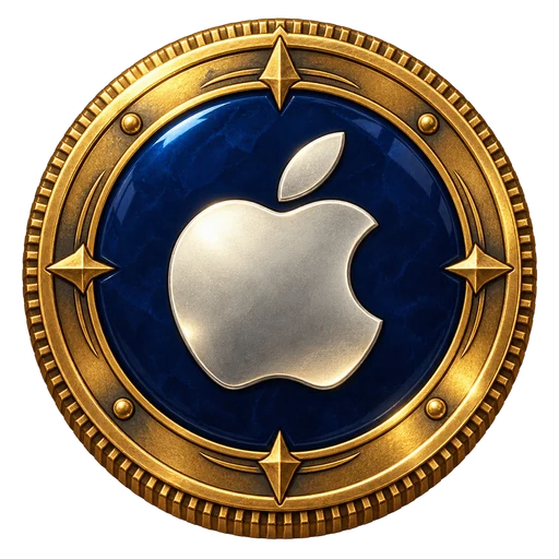 Apple AAPL treasure coin