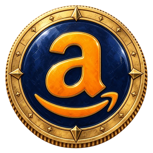 Amazon AMZN treasure coin